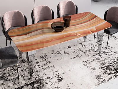 Стол под оникс "Эмпаир"