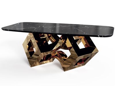 Стол из гранита "Гиперкуб"