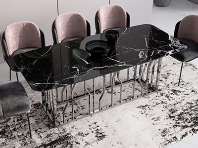 Стол из искусственного камня "Гетсби" купить