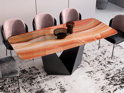 Стол под оникс "Виктори"