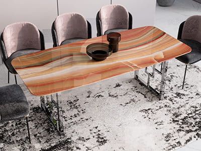 Стол под оникс "Витраж"