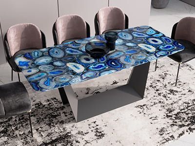 Стол из оникса "Оригами" купить