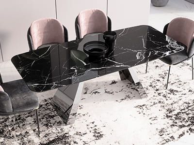 Стол из мрамора "Эйфель" купить