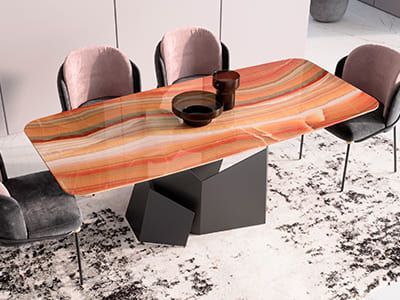 Стол из оникса "Маунтин"