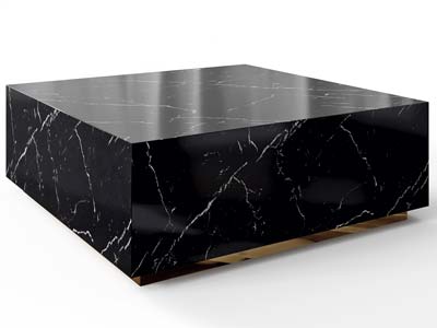 Стол журнальный из керамогранита "Emerald"