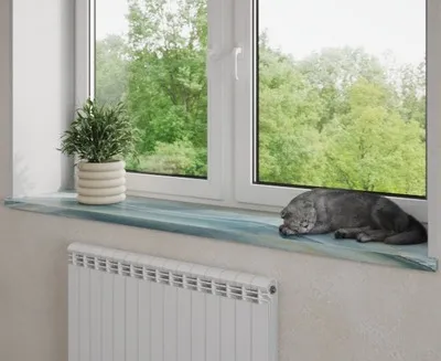 Подоконник из керамогранита River Onyx Polished