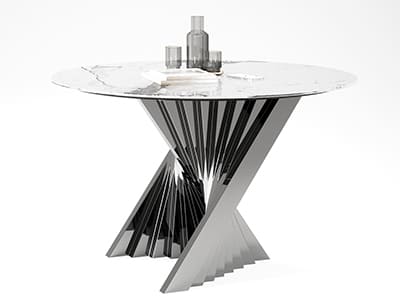 Стол из агата "Веер" купить