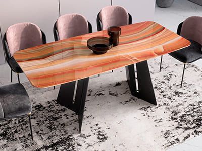 Стол под оникс "Флора"