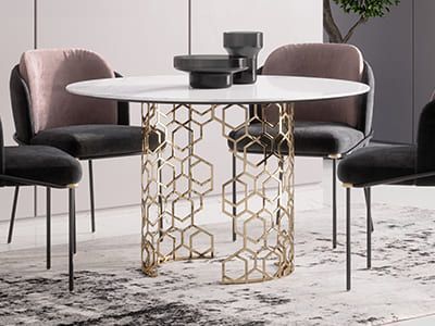 Стол из гранита "Manfred Honey" купить