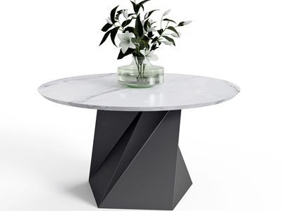 Журнальный столик из мрамора "Вертикаль"