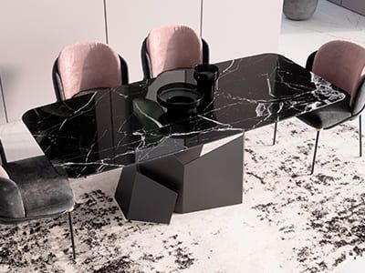 Стол из мрамора "Маунтин" купить