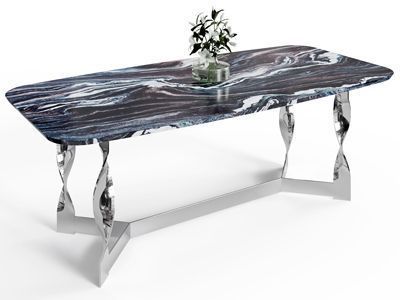 Стол из керамогранита "Pliet"