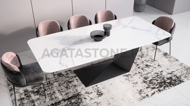 Стол из искусственного камня "Сигма" на заказ