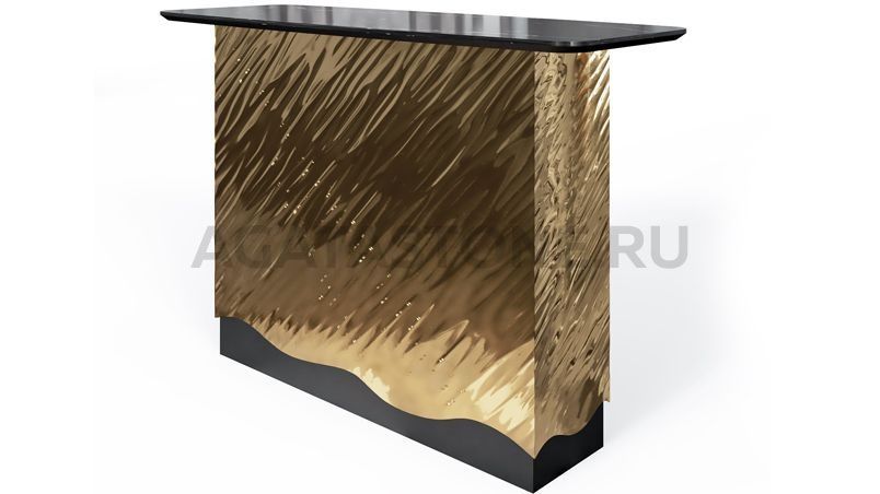 Барная стойка из натурального камня "Hard Wather" на заказ