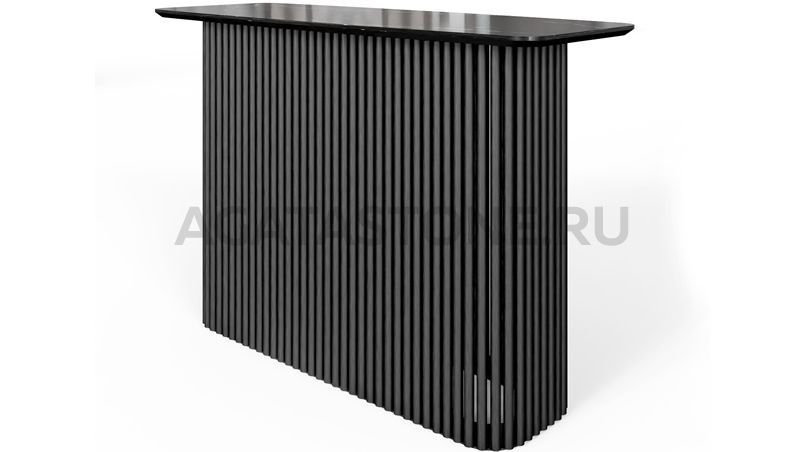 Барная стойка из керамогранита "Piano" на заказ