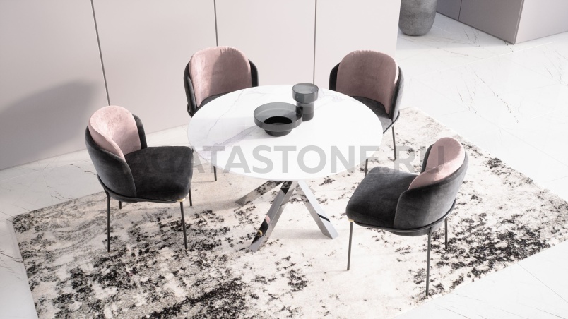 Стол из искусственного камня "Квадро" на заказ