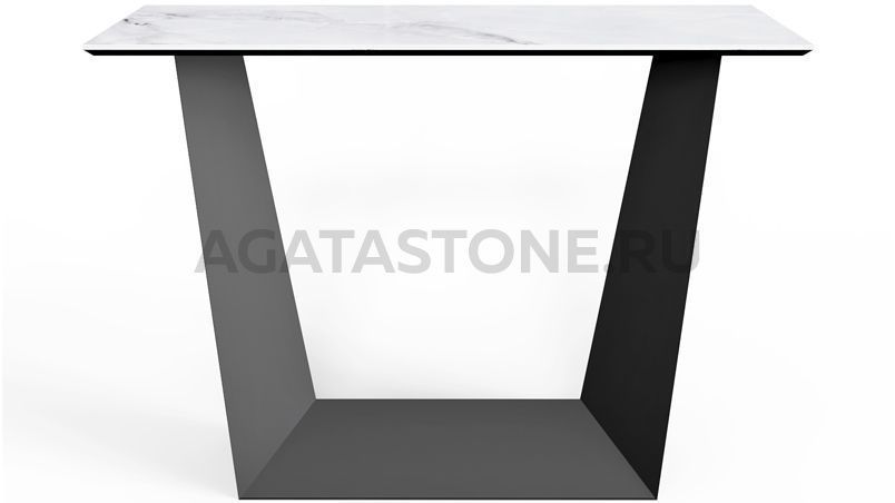 Барная стойка из керамогранита "Оригами" на заказ