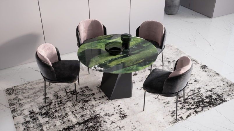 Стол из искусственного камня "Вертикаль" на заказ