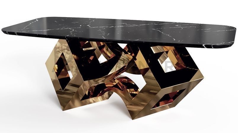 Стол из гранита "Гиперкуб" на заказ