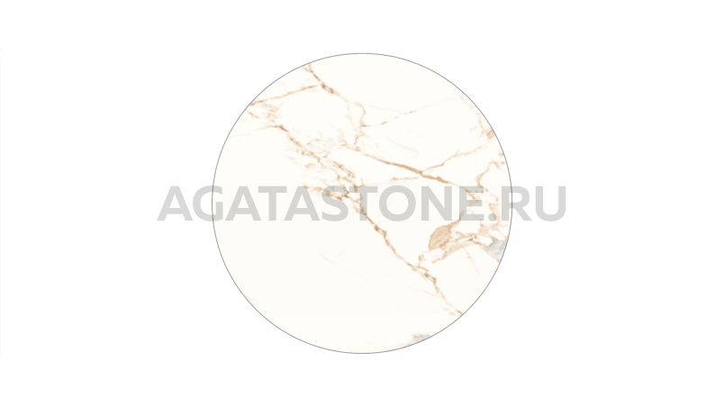 Столешница Statuario Gold D100 на заказ