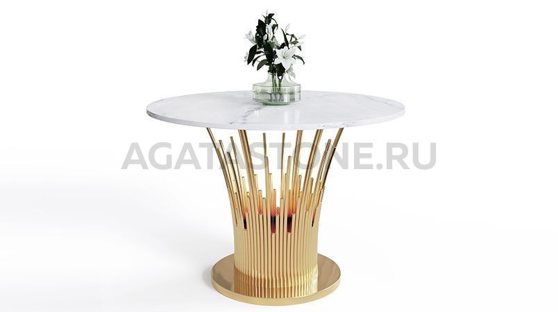 Стол из мрамора "Crown" на заказ