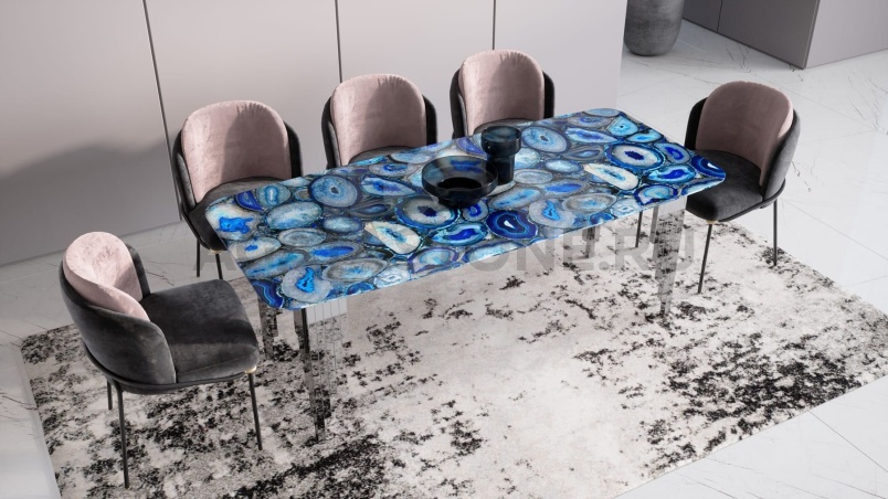 Стол из агата "Эмпаир" на заказ