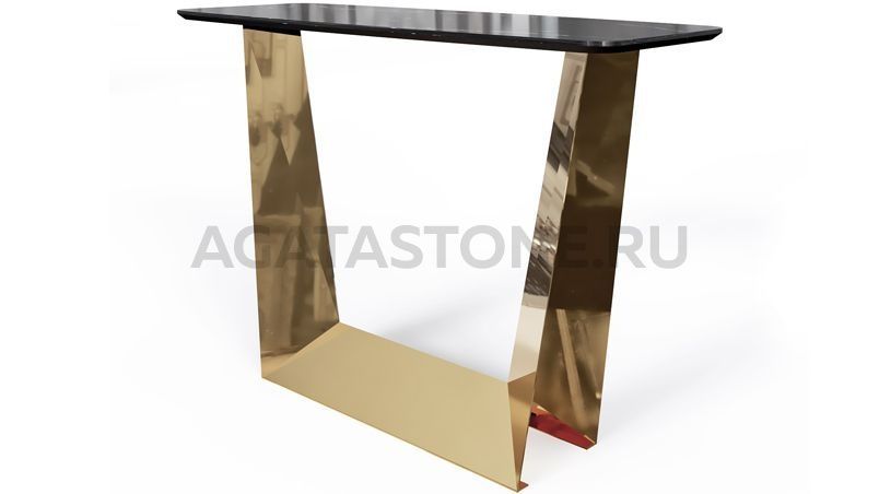 Барная стойка из керамогранита "Оригами" на заказ