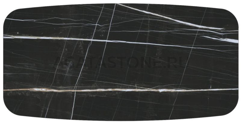Столешница Titanium Black Pulido 200x100 на заказ