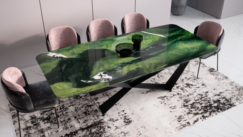 Стол из искусственного камня "Астра" на заказ