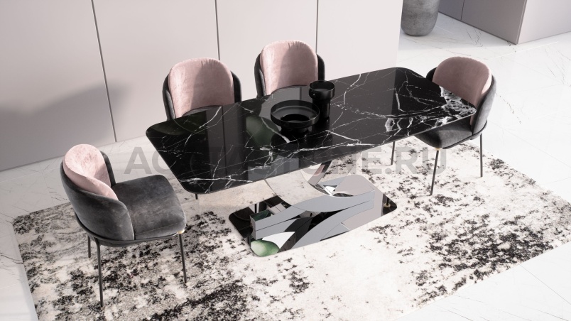 Стол из мрамора "Alea" на заказ