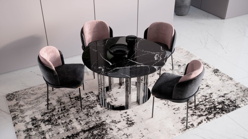 Стол из гранита "Колоннада" на заказ