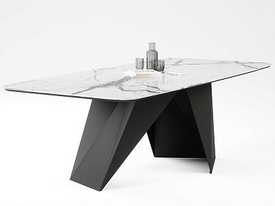 Стол из мрамора "Мозаика"