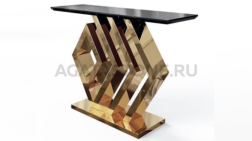 Консоль из натурального камня "Меандр" на заказ