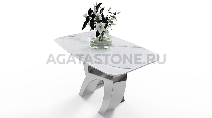 Журнальный столик из мрамора "Franco Fox" на заказ