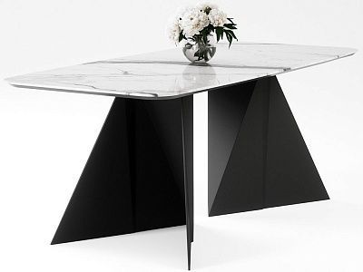 Стол из мрамора "Лямбда"