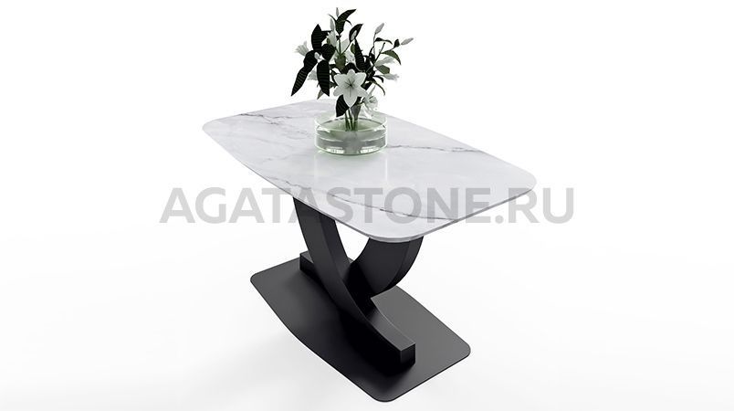 Журнальный столик из мрамора "Alea" на заказ