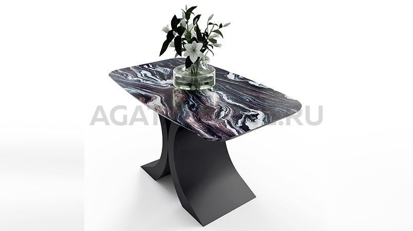 Журнальный столик из мрамора "Butterfly" на заказ