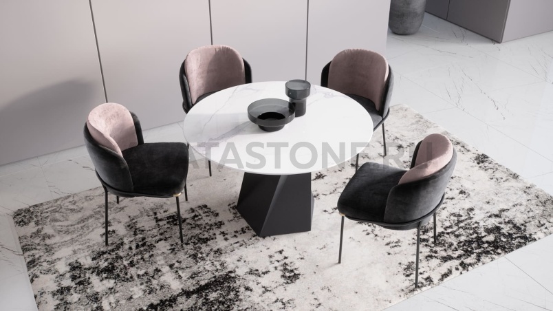 Стол из искусственного камня "Вертикаль" на заказ