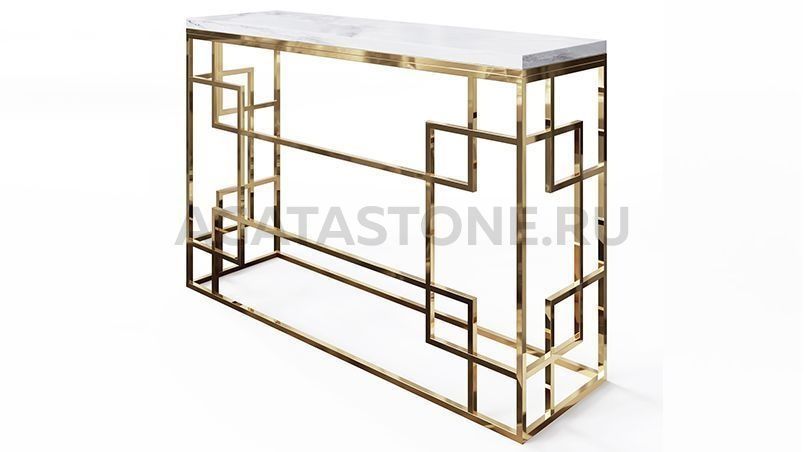 Консоль из натурального камня "Аркада" на заказ