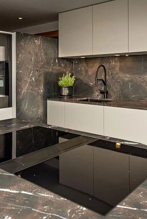 Изготовление столешниц из искусственного камня в Москве - пример выполнения