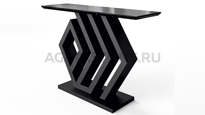 Консоль из керамогранита "Меандр" на заказ