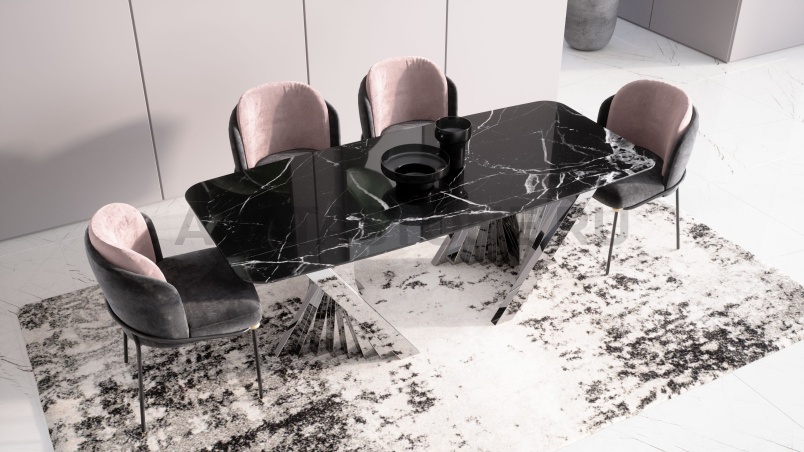 Стол под гранит "Веер 2" на заказ