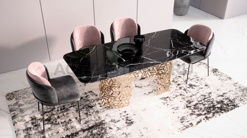 Стол под гранит "Manfred Cube long" на заказ