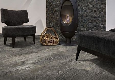 Укладка керамогранита на пол в Москве - пример выполнения