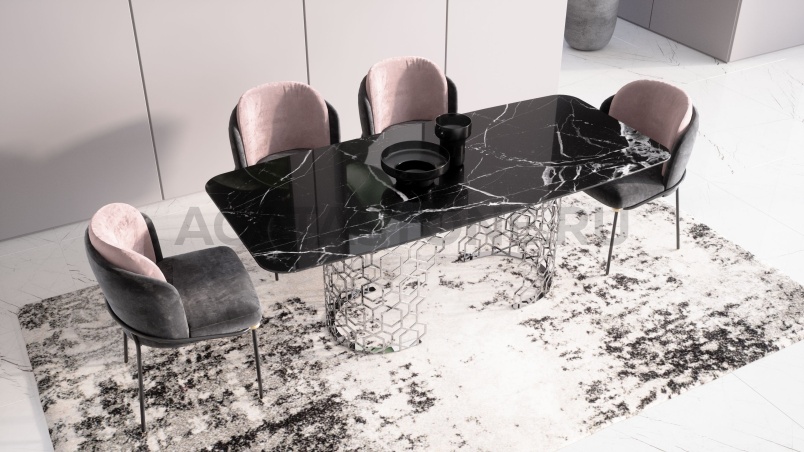 Стол из мрамора "Manfred Hohey long" на заказ