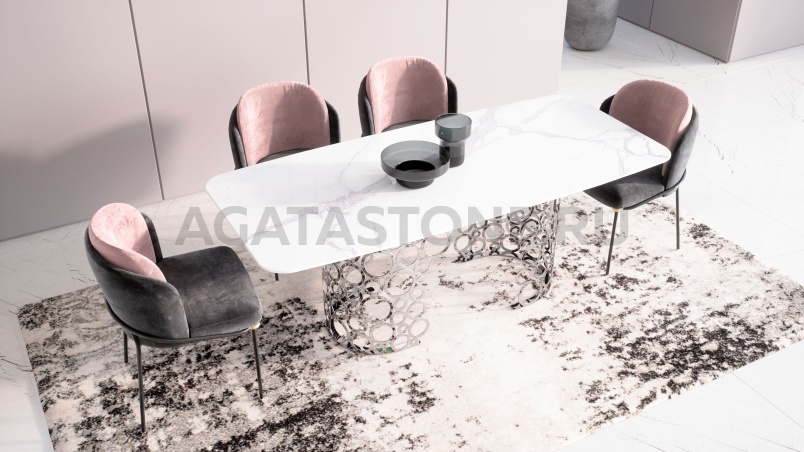 Стол под гранит "Manfred Ring long" на заказ