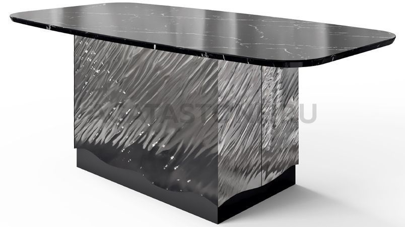 Стол из мрамора "Hard water" на заказ