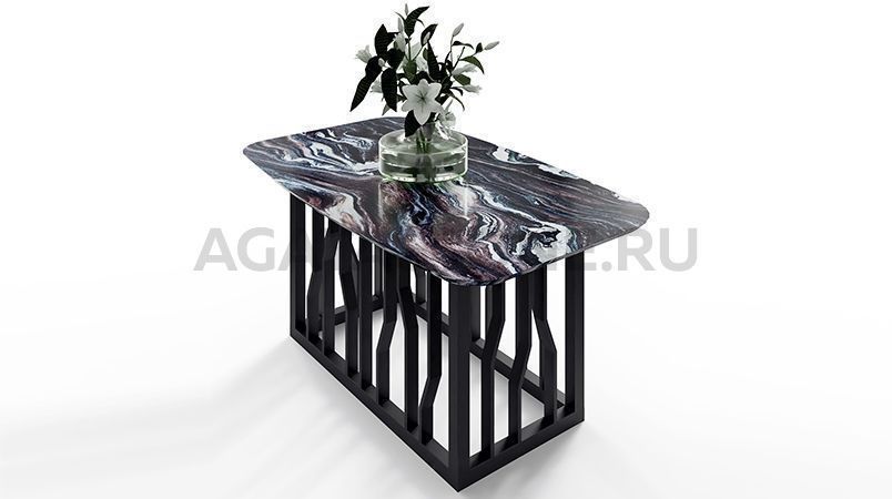 Журнальный столик из мрамора "Гетсби" на заказ