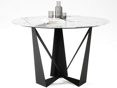 Стол из мрамора "Астра-3"