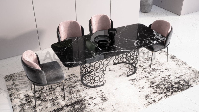 Стол из мрамора "Manfred Hohey long" на заказ